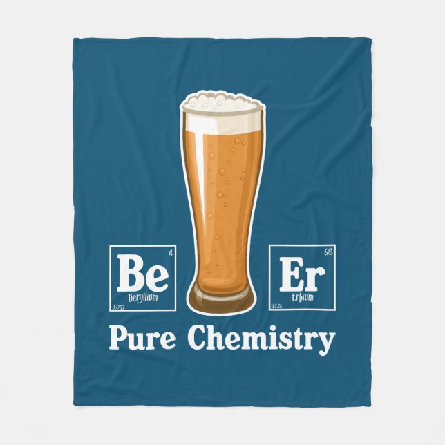 Pure Chemistry Fleece Blanket (Front)
