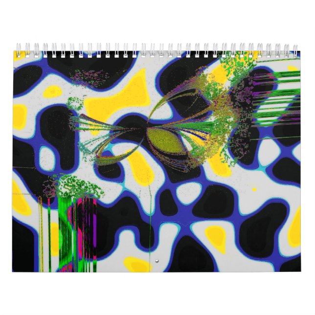 "Pure Contemporary" (medium) 2page  Calendar (Cover)