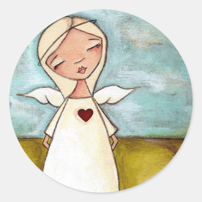 Pure du coeur - Stickers Angel (Devant)