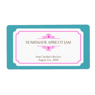Pure elegance solid teal pink kitchen stickers