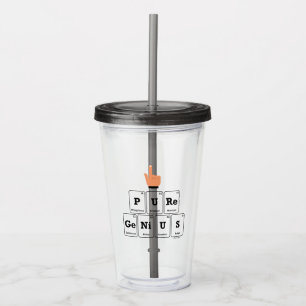 Pure Genius Acrylic Tumbler