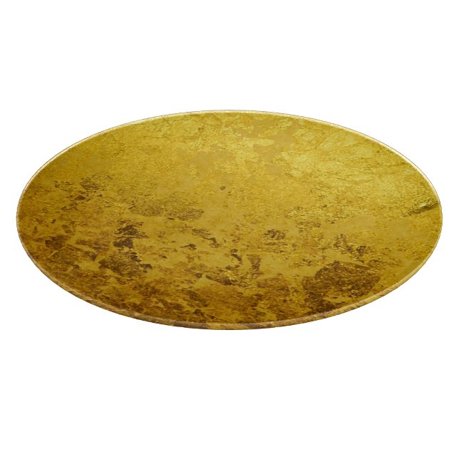 PURE GOLD pattern / gold leaf Cutting Board (Corner)