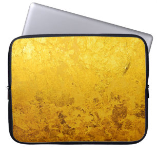 PURE GOLD pattern / gold leaf Laptop Sleeve