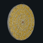 PURE GOLD Splatter Pattern   your text Dartboard<br><div class="desc">"Luxury Pattern Design by EDDA Fröhlich / EDDArt | basic: golden splatter,  foils,  papers,  sparkles etc. for wealth lovers   your image,  text,  monogram | for other designs & products feel free to contact me: contact@eddart.de "</div>
