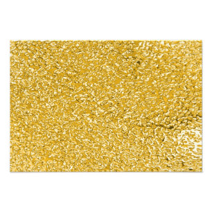 PURE GOLD Splatter Pattern + your text / photo Print