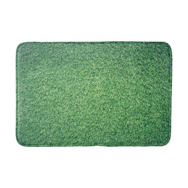 Pure Grassy Green Bath Mat (Front)