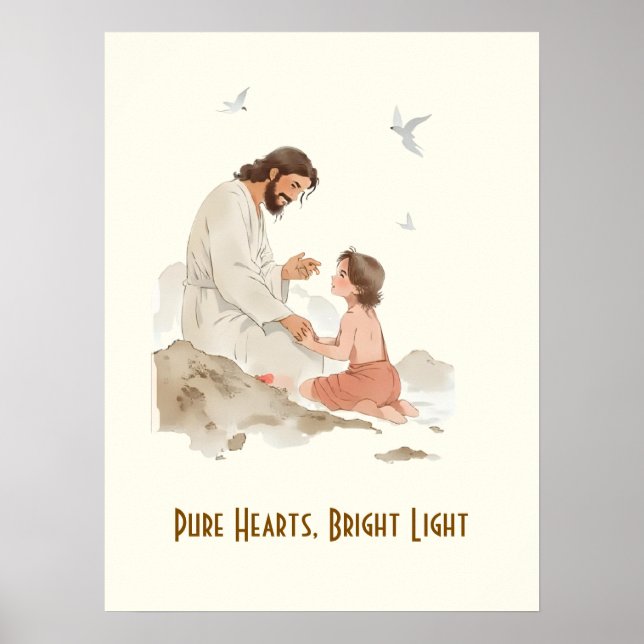 Pure Hearts Bright Light  Poster (Front)