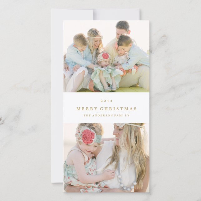 Pure | Holiday Photo Cards (Front)