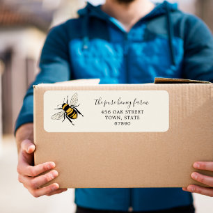 Pure Honey Custom Food   Return Address Labels