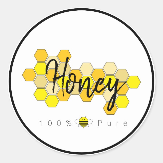 Pure Honey Labels (Front)