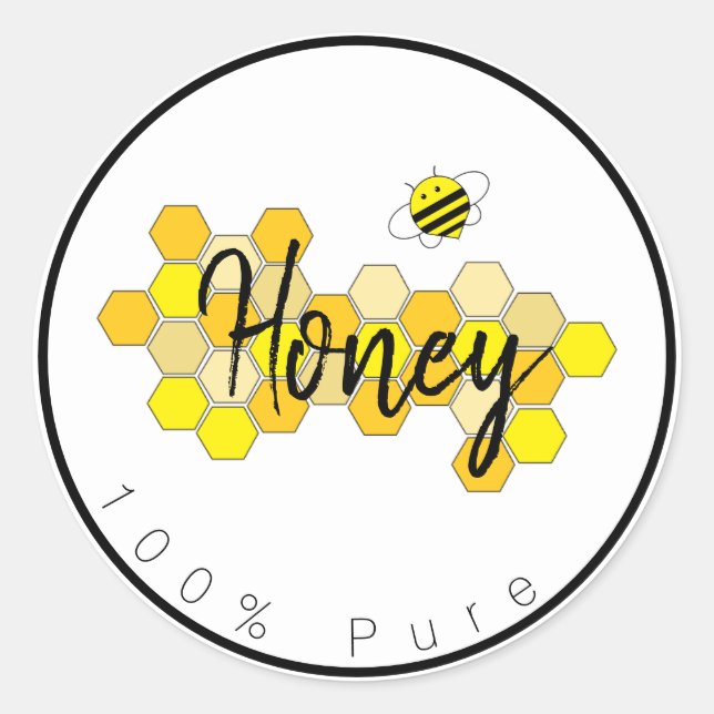 Pure Honey Labels (Front)