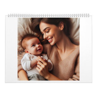 Pure Joy: A Mom and Baby's Laughing Moment" Calendar