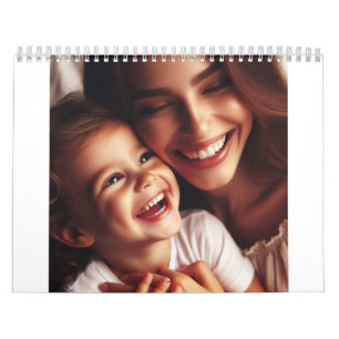 Pure Joy: A Mom and Baby's Laughing Moment" Calendar