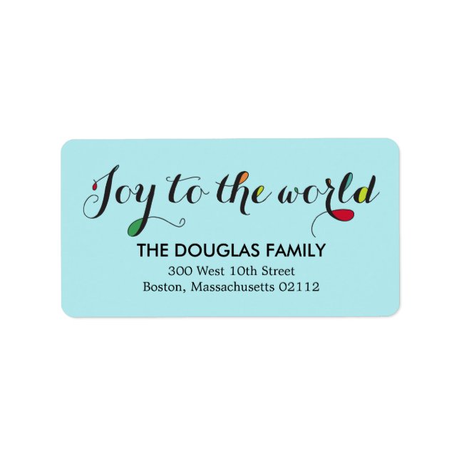 Pure Joy Address Labels (Front)