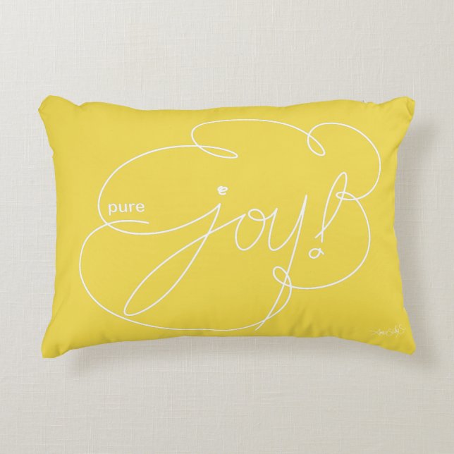 pure JOY - Bold CloudS - W Accent Pillow (Front)
