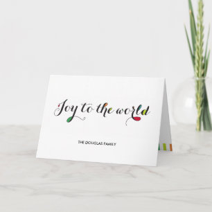 Pure Joy Holiday Greeting Card