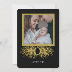 Pure Joy Photo Holiday Card