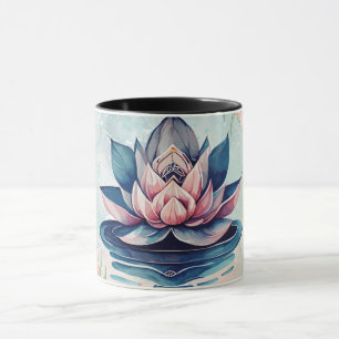 Pure Lotus Harmony – Soft Floral Mug