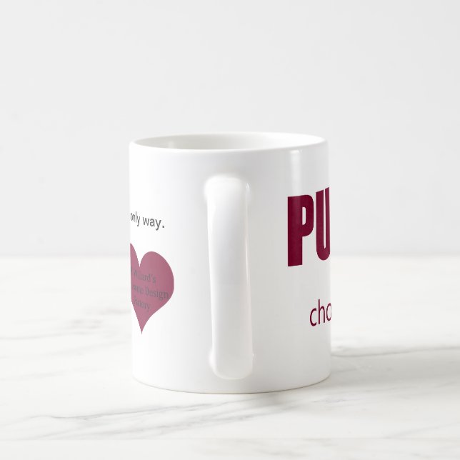 Pure Love - Chooses Everyone - Lonesome Design Coffee Mug (Handle)
