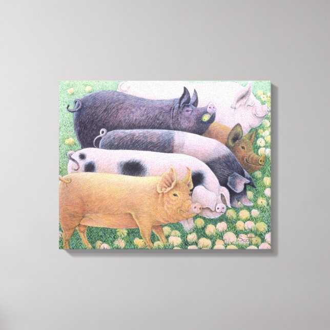 Pure Pleasure Canvas Print (Front)