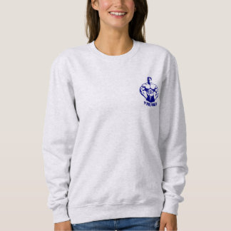 Pure Power Bodybuilding Graphic - Silhouette Gym Sweatshirt