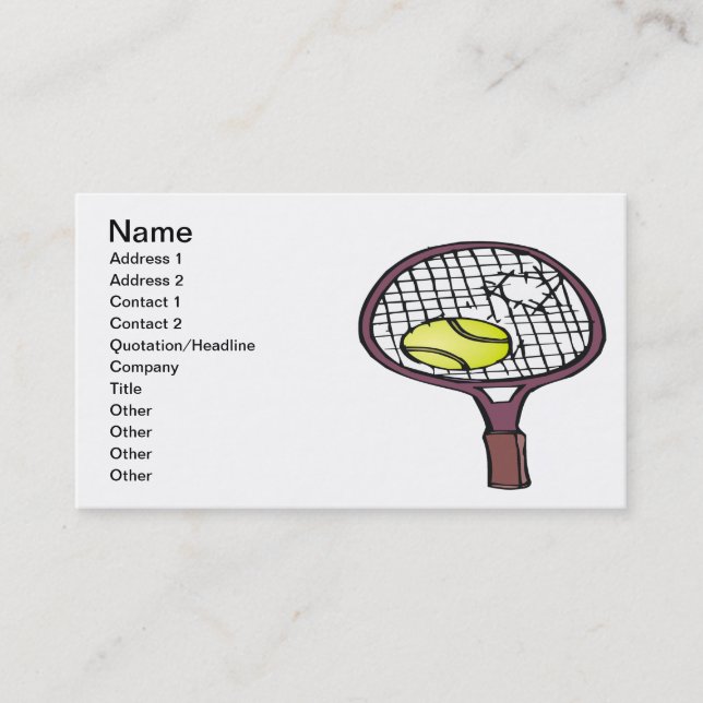 Pure Power Business Card (Front)