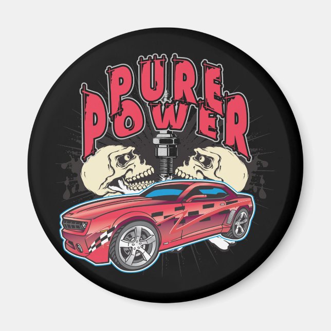 Pure Power Camaro Magnet (Front)