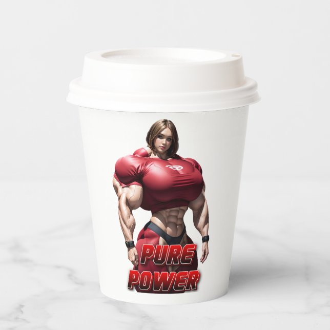 PURE POWER PAPER CUPS (Front)