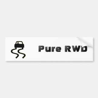 Pure RWD Bumper Sticker