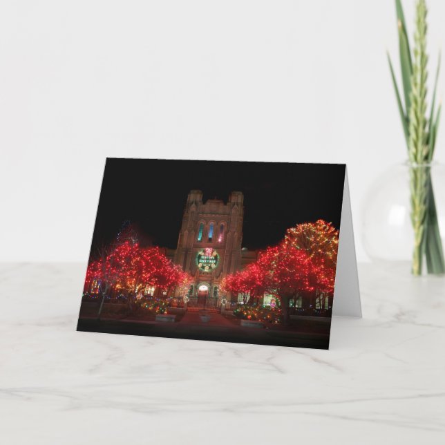 pure saginaw water works christmas card (Front)