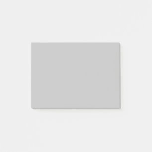 Pure Silver Solid Colour Post-it Notes