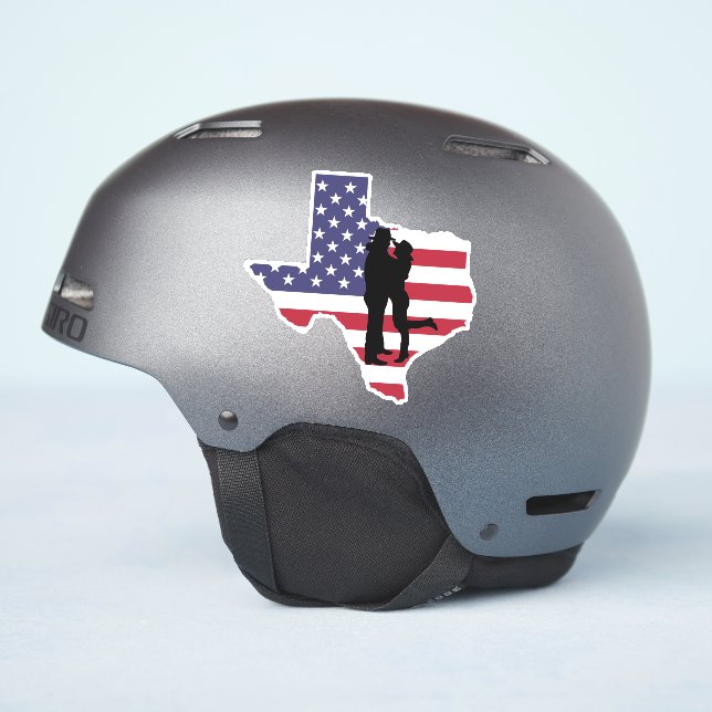 Pure Texan Sticker (Helmet Side)