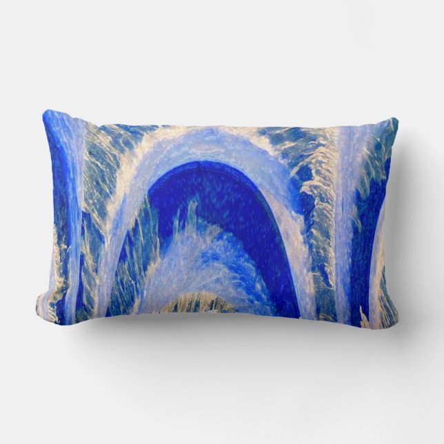 Pure waters lumbar pillow (Front)