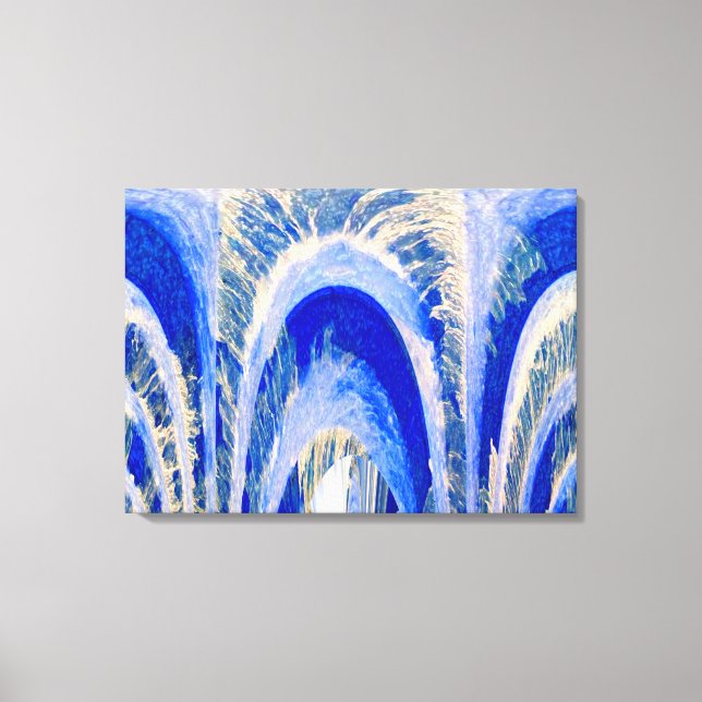 Pure waters run deep art canvas print (Front)