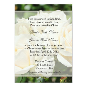Religious Wedding Invitations & Announcements | Zazzle CA