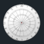 Pure White Solid Colour Dartboard<br><div class="desc">Pure White Solid Colour</div>