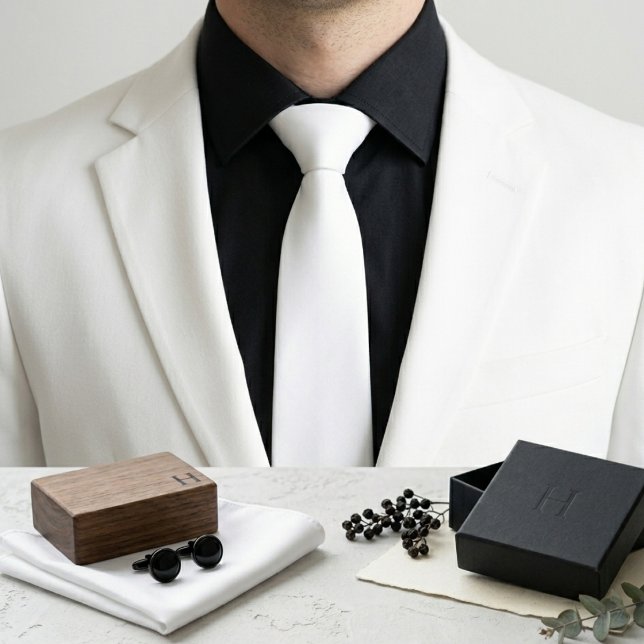 Pure White Tie (Creator Uploaded)