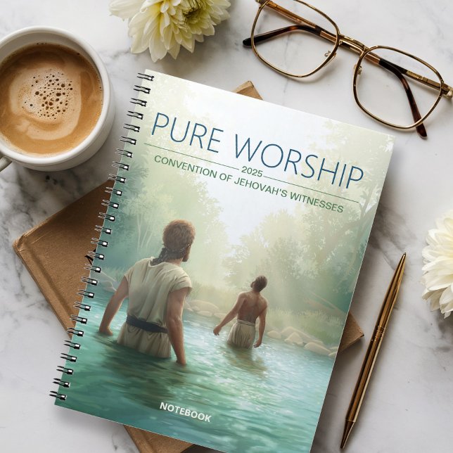 Pure Worship 2025 Convention JW Custom Notebook (Creator Uploaded)