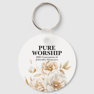 Pure Worship 2025 Convention JW Gifts Keychain