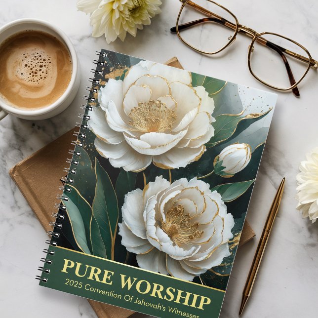 Pure Worship 2025 Convention JW Spiral Notebook (Creator Uploaded)