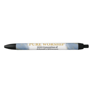 Pure Worship 2025 JW Convention Gift Black Ink Pen
