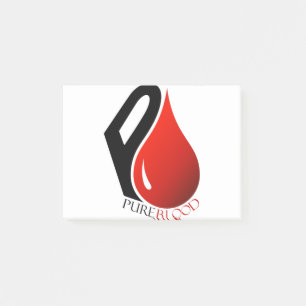 PUREBLOOD POST-IT NOTES