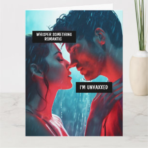 PUREBLOOD ROMANTIC ANTI-VAX GREETING CARD