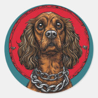 Purebred Dog Lover Gift, Modern Pet Breed Decor