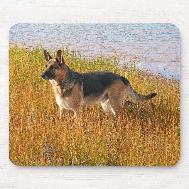 Purebred German Shepherd Mousepad (Front)