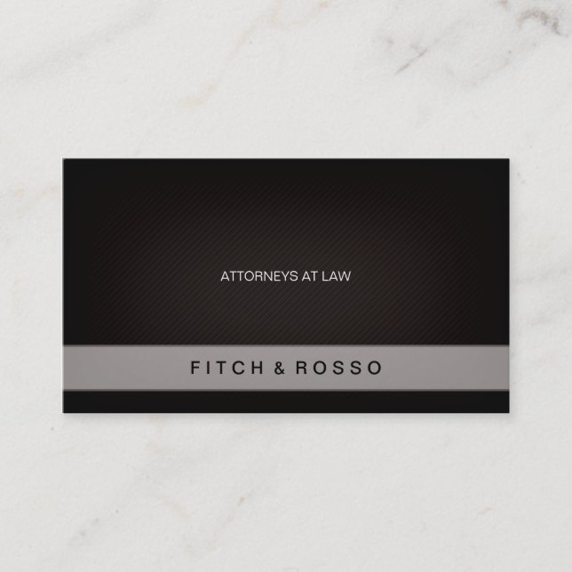 PurePro No16 Corp Stripe Business Card (Front)