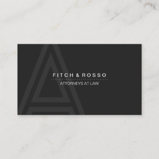 PurePro No5 Dark Grey Business Card