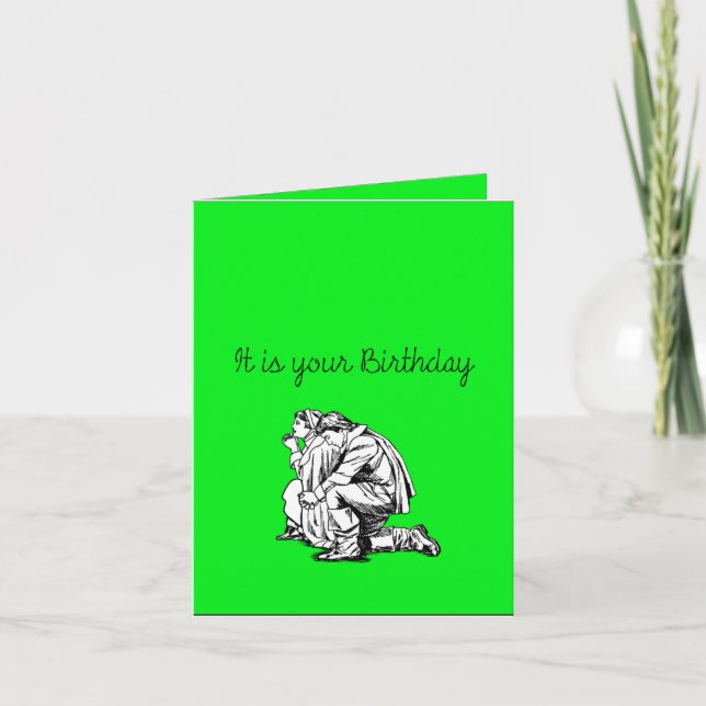 Purer-tan Birthday Card (Front)