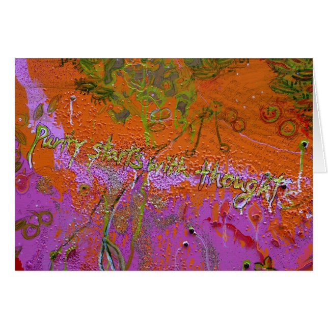 "Pureté " (Devant Horizontal)