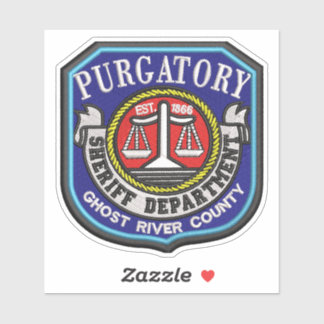 Purgatory Sheriff sticker